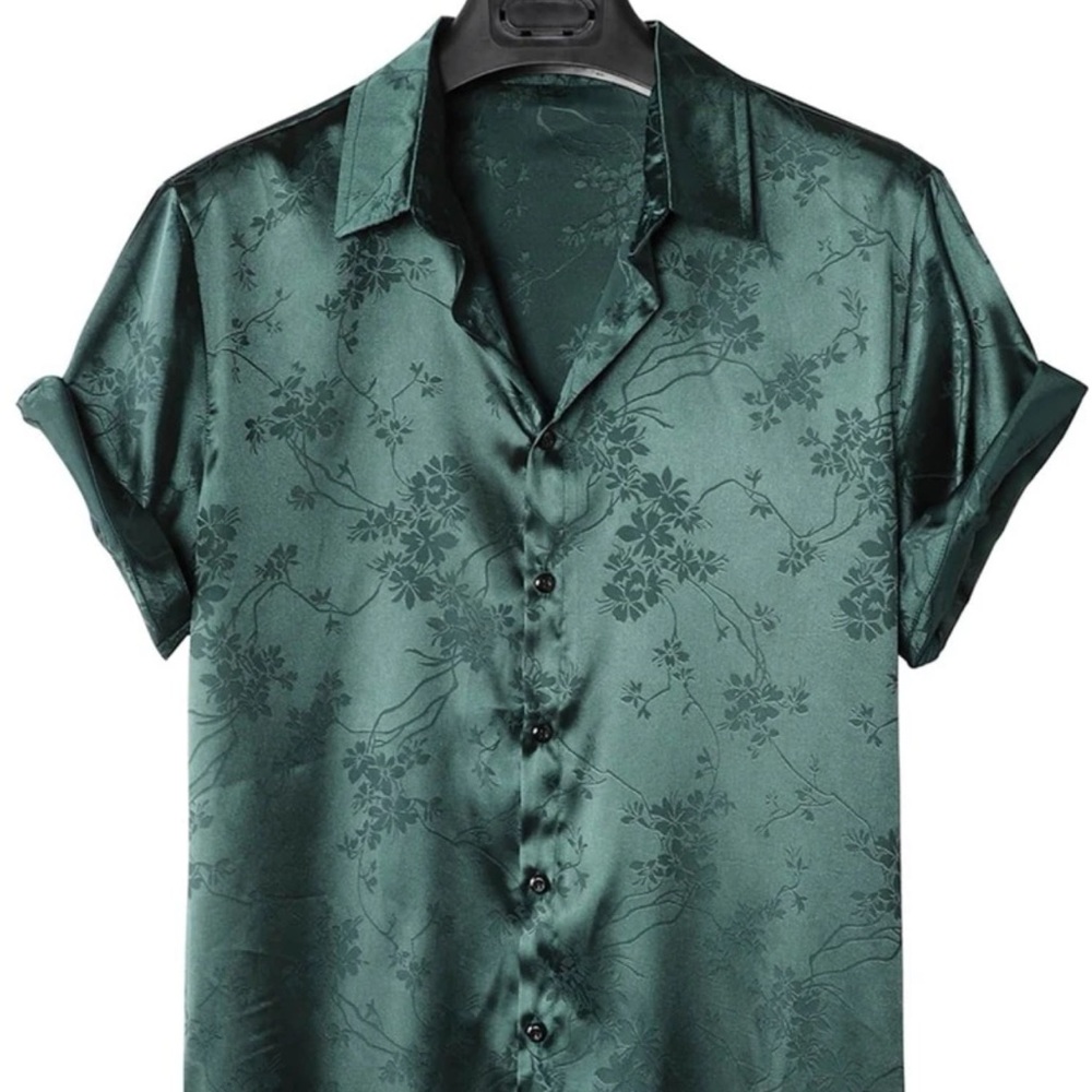 Floral Jacquard Shirt